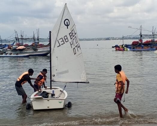 The Saturdays with the BAFF at Ruhunu Sailing Club creating new path for local youths.